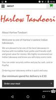 Harlow Tandoori Indian スクリーンショット 3