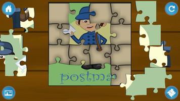 2 Schermata Learn professions. Kids Puzzle