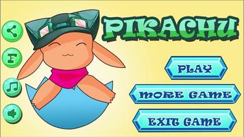 Onet Picachu Line Chibi الملصق