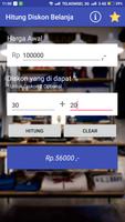 Aplikasi Hitung Diskon Belanja screenshot 1