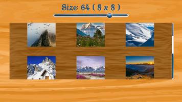Mountains Jigsaw Puzzle Nature Plakat