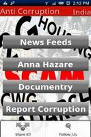 Anna Hazare(AntiCorruptionInd) syot layar 2