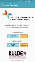 Water vapour pressure calculat Cartaz
