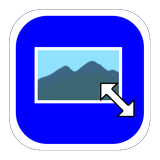 写真のサイズ変更＆送信 ícone