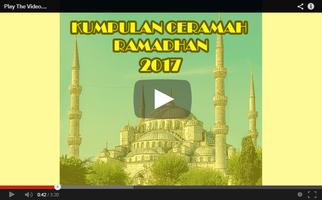 Kumpulan Ceramah Ramadhan 2017 โปสเตอร์