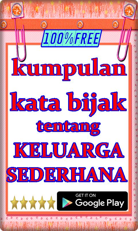 Kumpulan Kata Bijak Tentang Keluarga Sederhana For Android