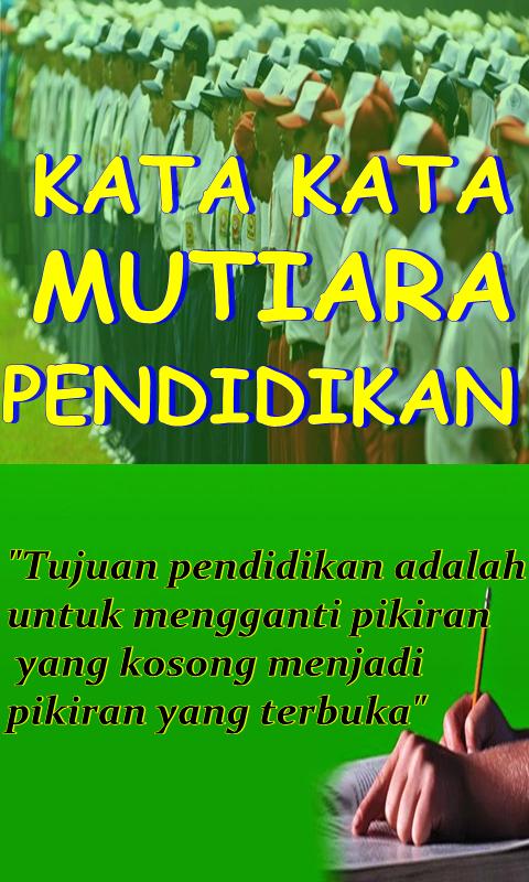 Kumpulan Kata Kata Mutiara Pendidikan for Android APK 