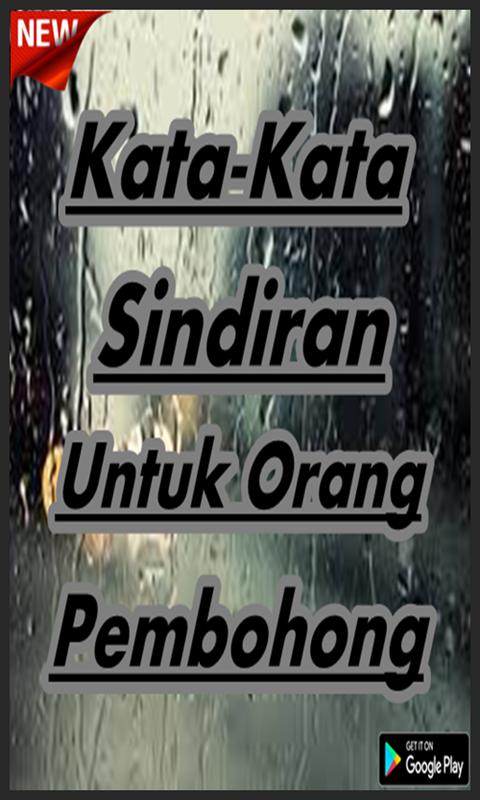 Kata Kata Untuk Seorang Pembohong - Untaian Kata 2019