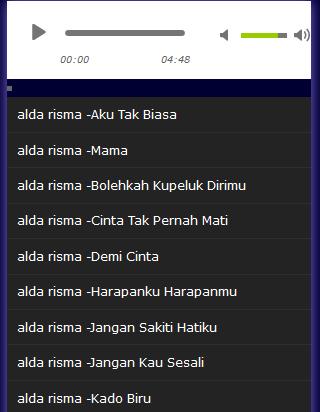 Collection Of Songs Alda Risma Mp3 For Android Apk Download - roblox hatiku live
