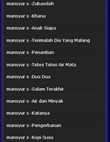 collection of dangdut mansyur s songs screenshot 2