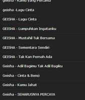 kumpulan lagu geisha terlengkap mp3 screenshot 3