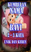 Poster KUMPULAN ARTI NAMA BAYI 2 - 3 KATA UNIK DAN KEREN