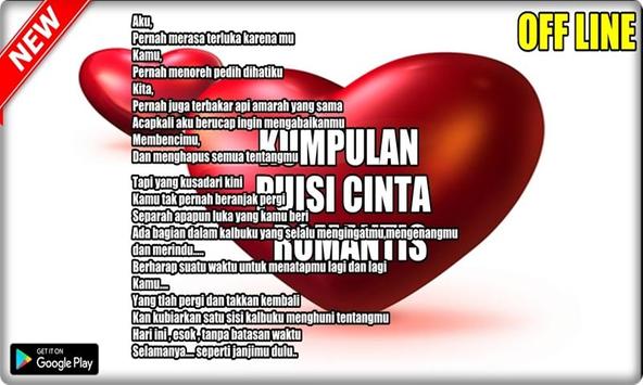 Kumpulan Puisi Cinta Romantis Menyentuh Hati New For Android Apk