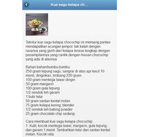 برنامه‌نما Kumpulan Resep Kue عکس از صفحه