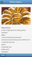 Kumpulan Resep Olahan Singkong スクリーンショット 2