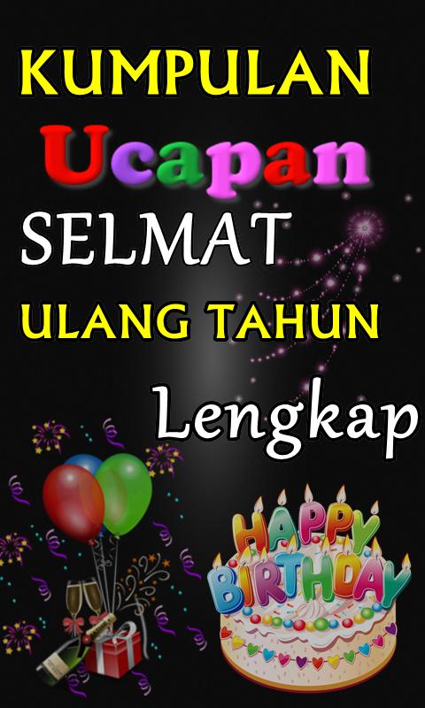 KUMPULAN UCAPAN SELAMAT ULANG  TAHUN KOMPLIT for Android 