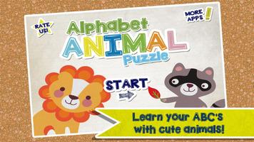 Alphabet Animal Puzzle Free capture d'écran 3