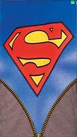 Super Hero Zipper Lock Screen screenshot 1