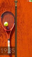 New Tennis Zipper Lock Screen poster