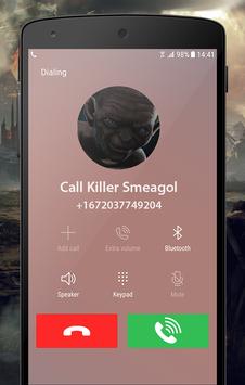Fake Call From Gollum screenshot 1