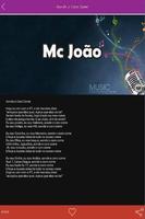 MC João Letras Hits ภาพหน้าจอ 2