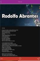 Rodolfo Abrantes Letras Hits capture d'écran 2
