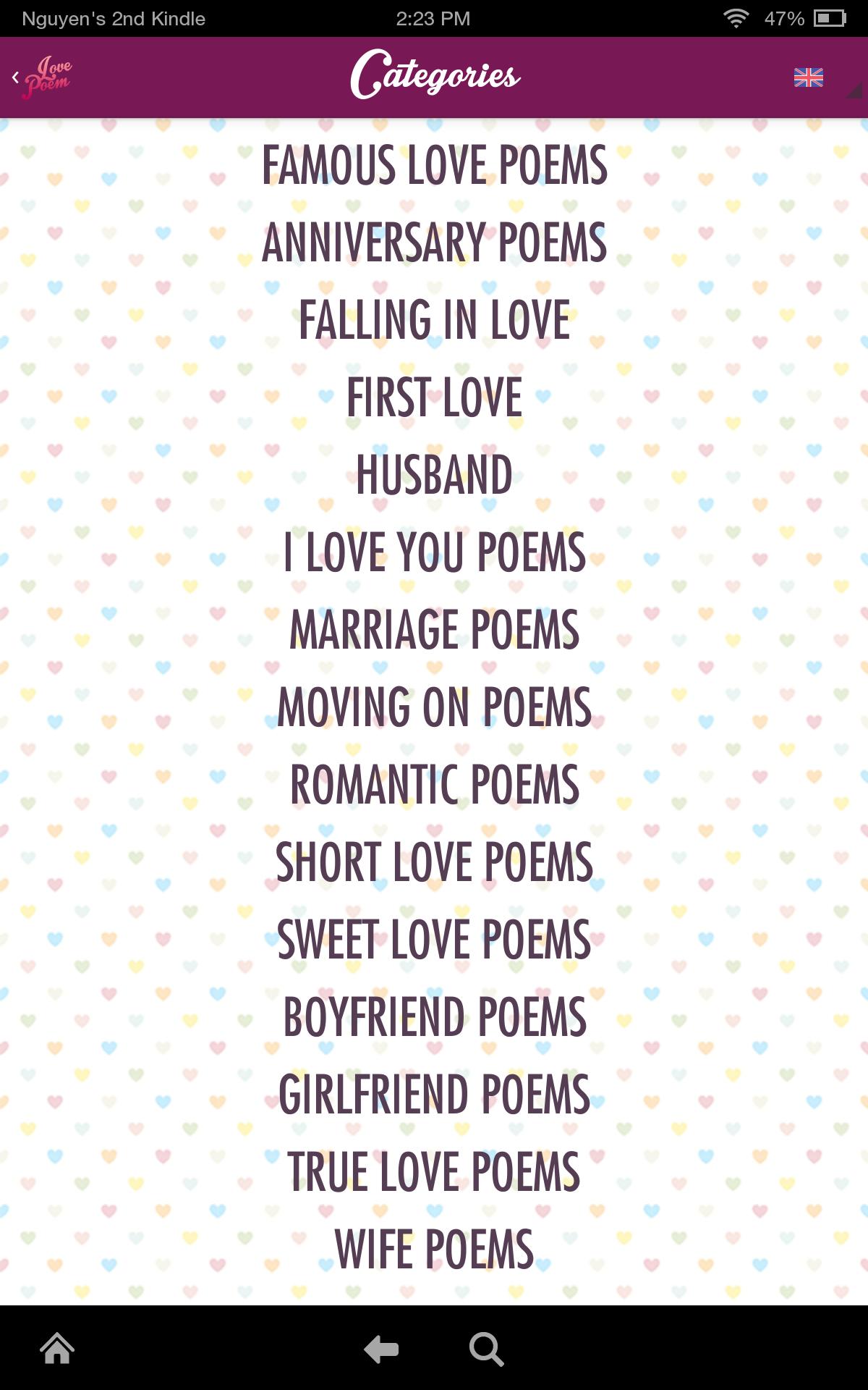 Romantic true love poems