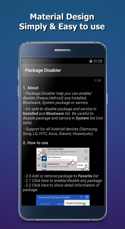 Device Owner Setup (QR or ADB) - Package Disabler