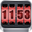 3D Rolling Clock RED