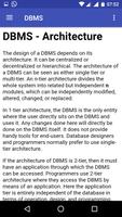 DBMS screenshot 3