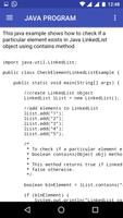برنامه‌نما JAVA PROGRAM عکس از صفحه
