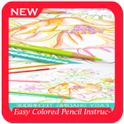 Easy Colored Pencil Instruction আইকন