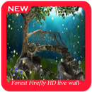Forest Firefly HD live wallpaper APK