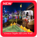 Greece Night HD Live Wallpaper APK