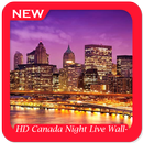 HD Canada Night Live Wallpaper APK