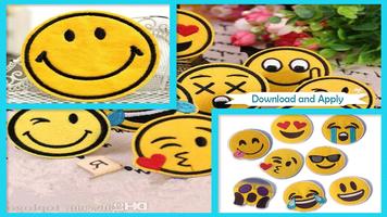 Parches de Emoji DIY simples captura de pantalla 1