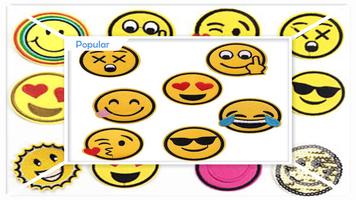 Parches de Emoji DIY simples captura de pantalla 2