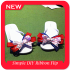 Icona Simple DIY Ribbon Flip Flops