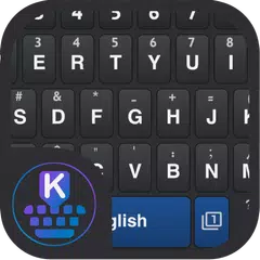 KurdKey Theme Black & Blue APK download
