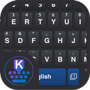 KurdKey Theme Black & Blue-APK