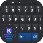 KurdKey Theme Black & Blue icône