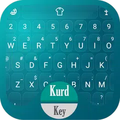 Скачать KurdKey Theme Gradient Blue APK