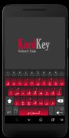 KurdKey Theme Red Poster