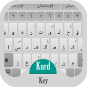 KurdKey Theme White and Gray icône