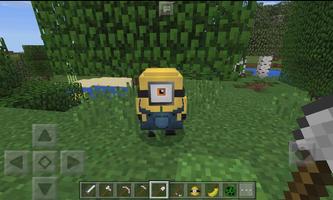 Minion addon for MCPE captura de pantalla 1