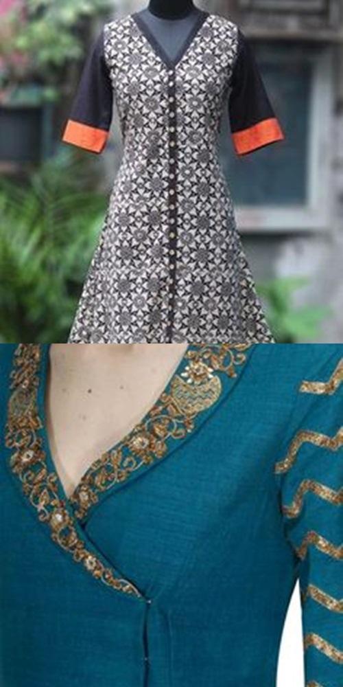 simple kurti collar neck cutting ideas APK per Android Download