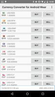 Currency Converter AndroidWear پوسٹر