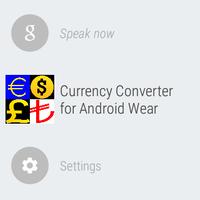 Currency Converter AndroidWear imagem de tela 1