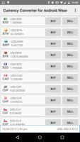 Currency Converter AndroidWear screenshot 2