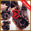 Easy Girls Hair Styles 2020-Step By Step Tutorials APK